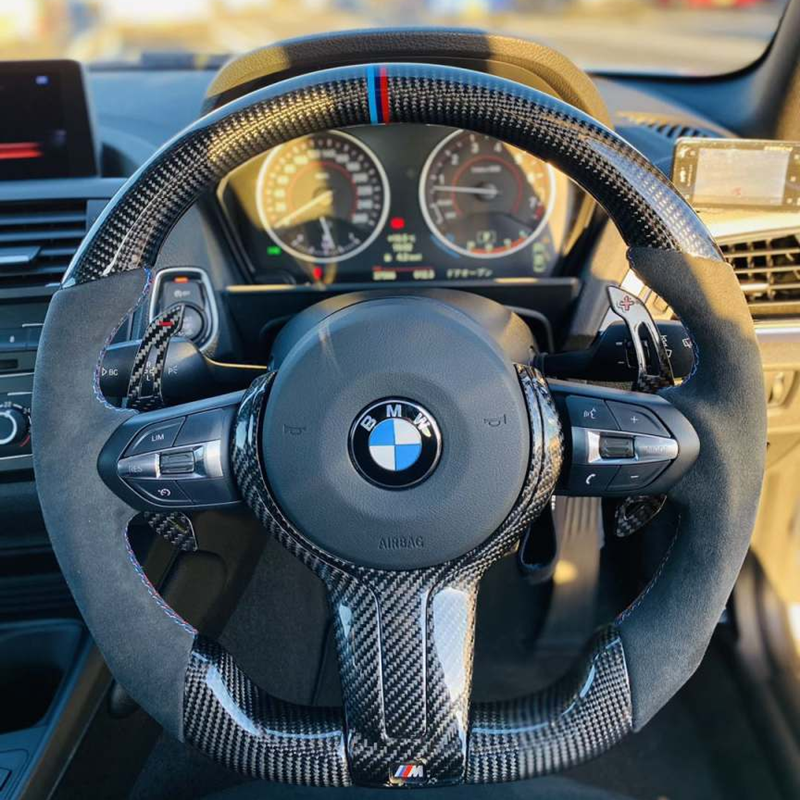 BMW F22  upgrade carbon fiber steering wheel
