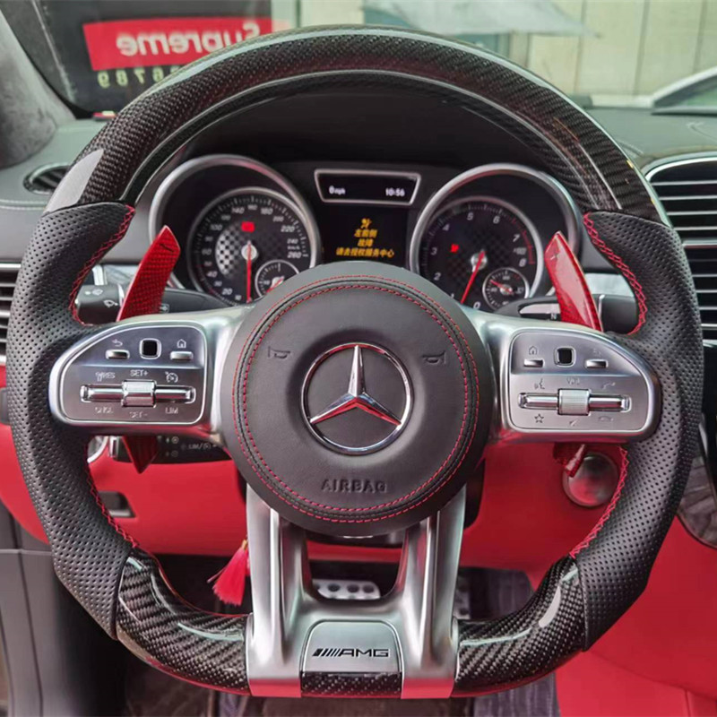 Benz GLE450 Upgraded AMG Carbon fiber steering wheel