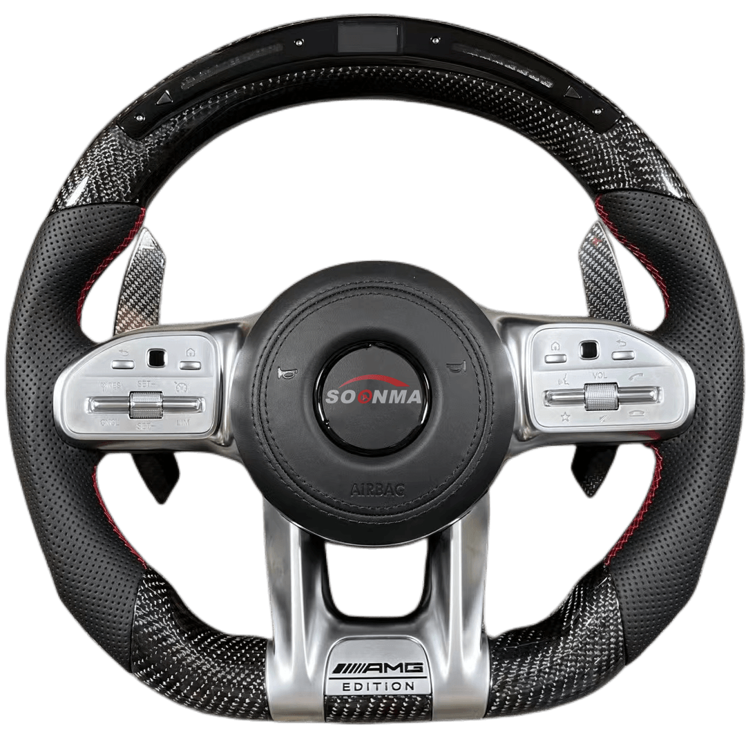 Mercedes carbon fiber steering wheel