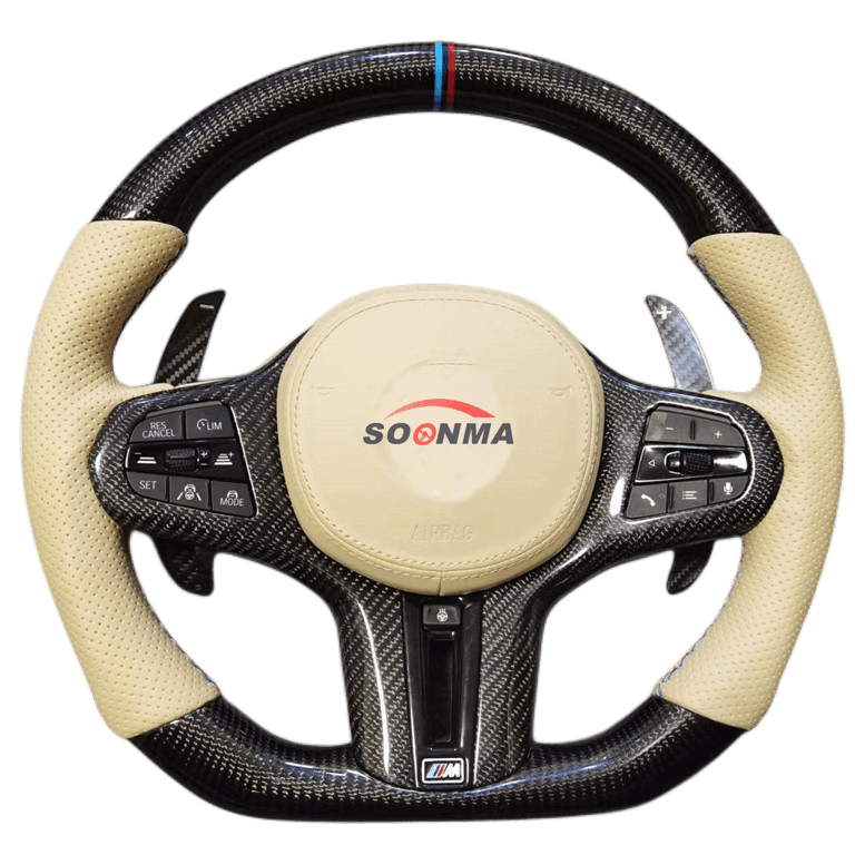 BMW G06 carbon fiber steering wheel