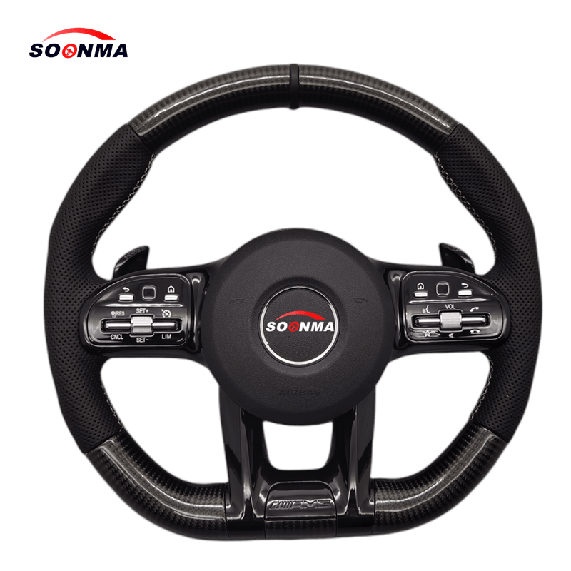 AMG carbon fiber steering wheel 