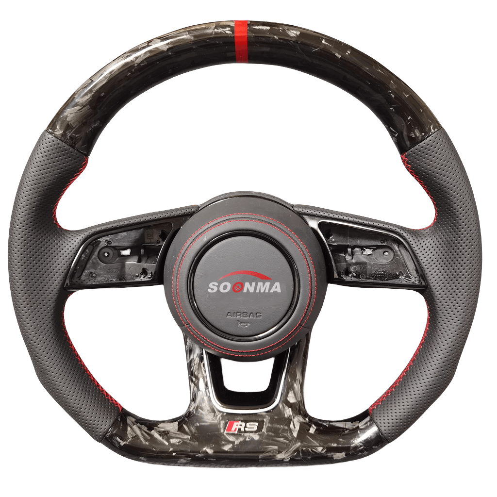 Audi B9  carbon fiber steering wheel