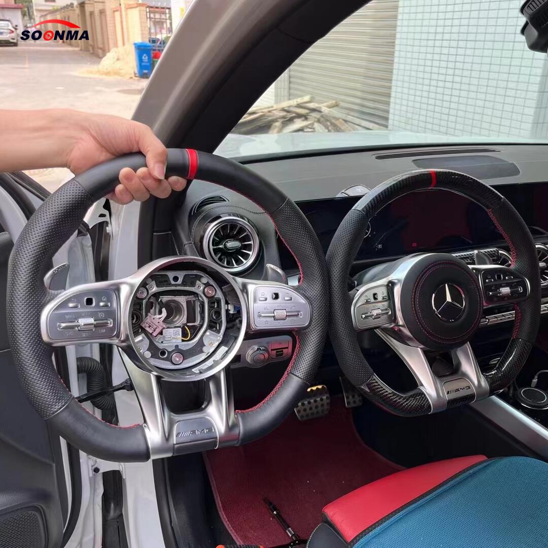 Benz GlB350 carbon fiber steering wheel