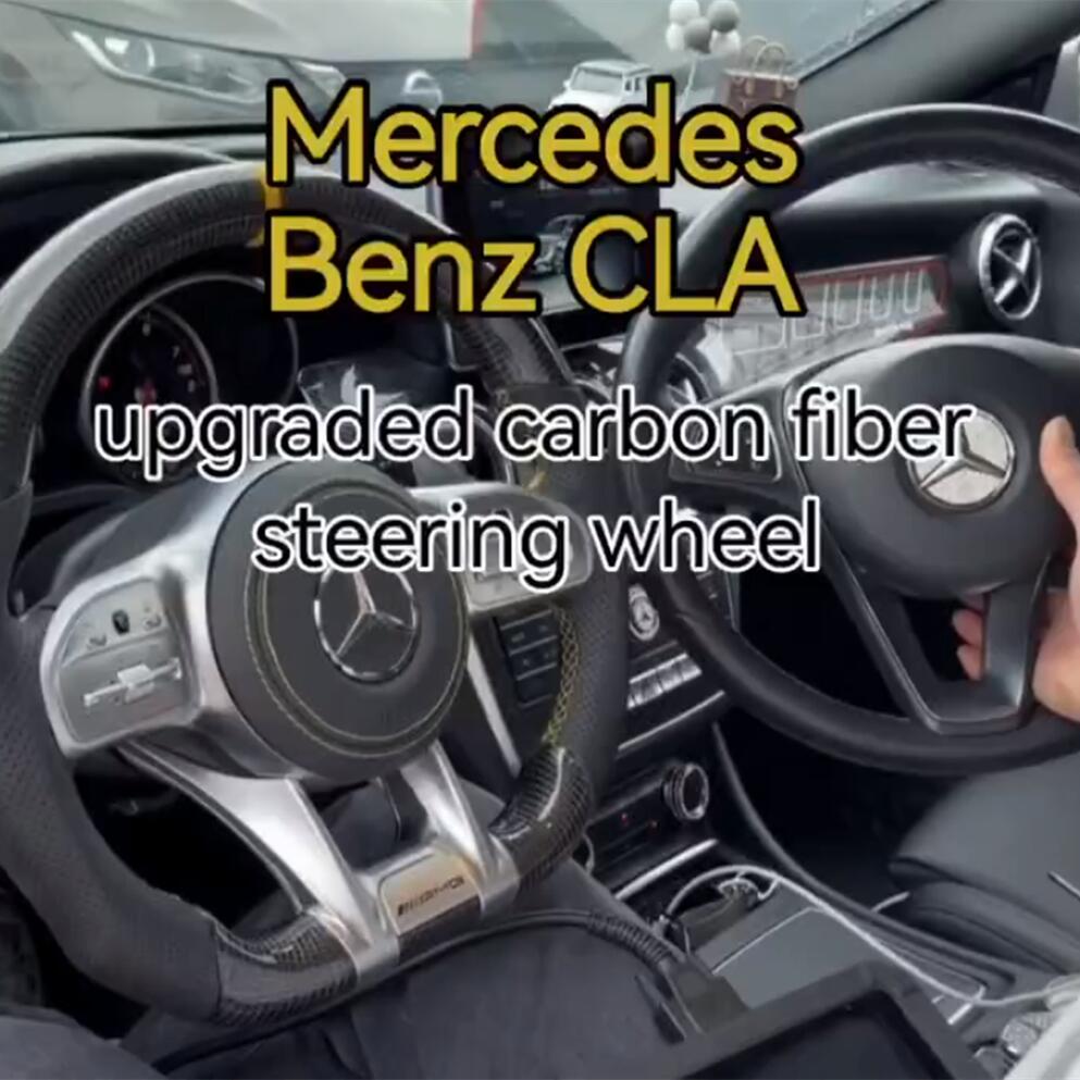 Benz CLA carbon fiber steering wheel