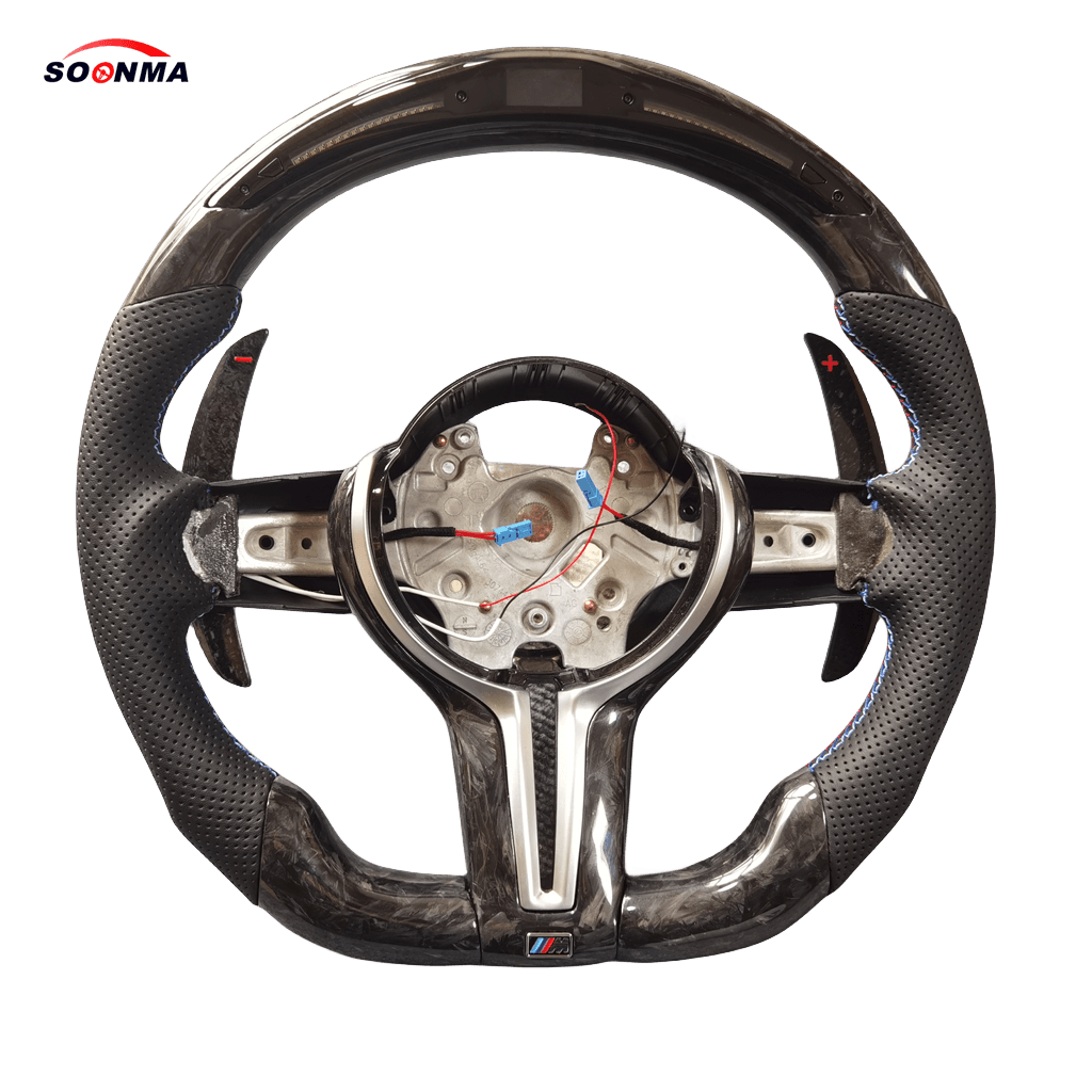 M3 Led Carbon Fiber Steering Wheel 