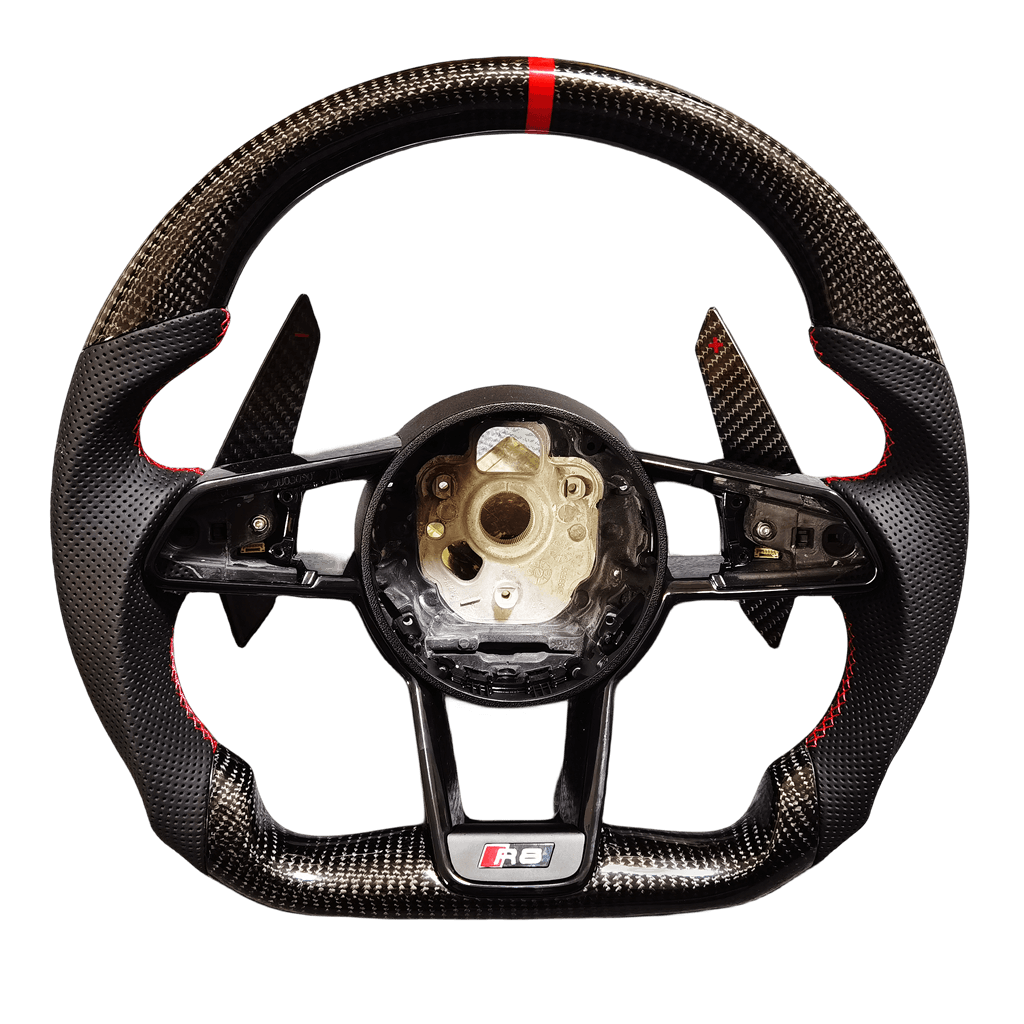 Audi R8 carbon fiber steering wheel