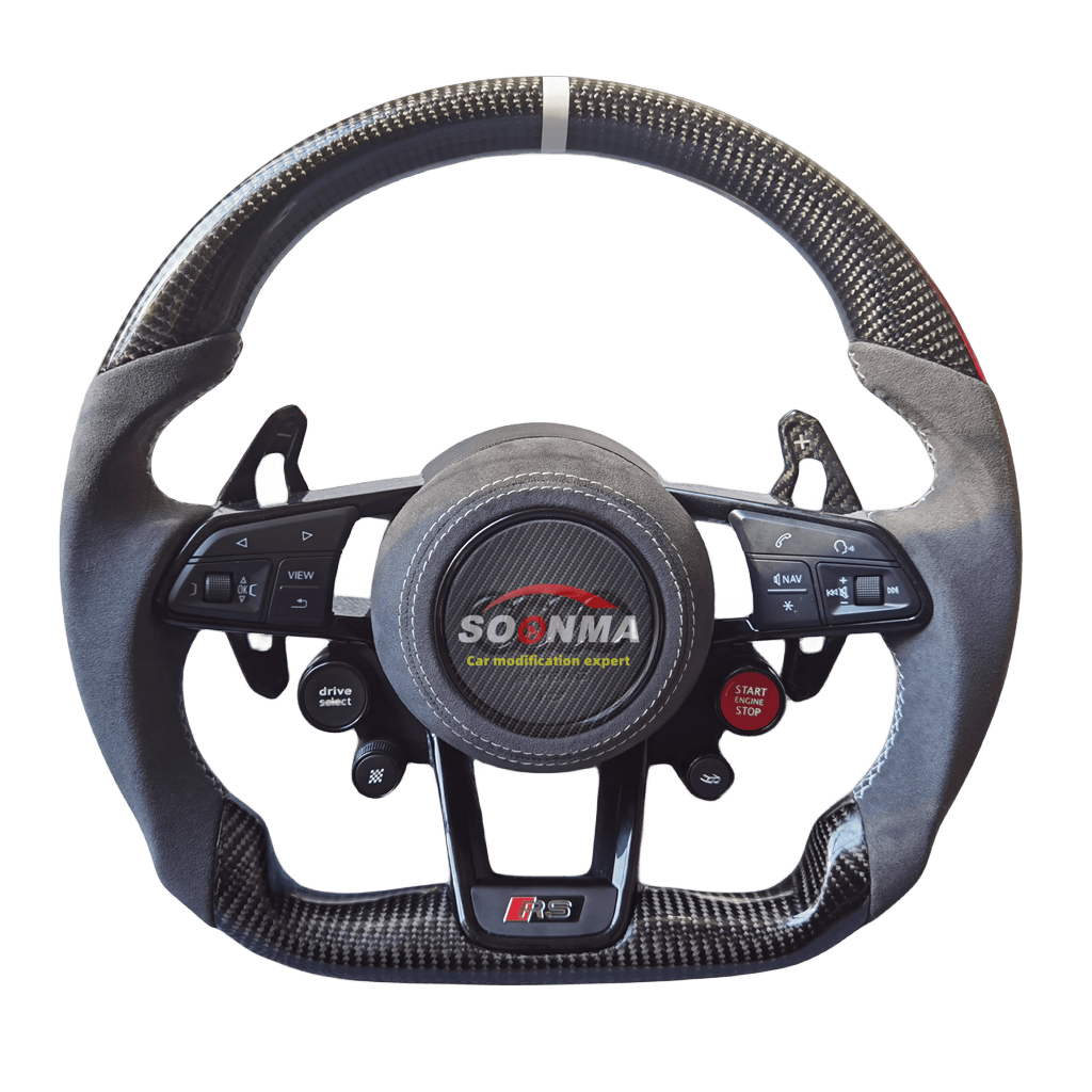  Audi R8 carbon fiber steering wheel