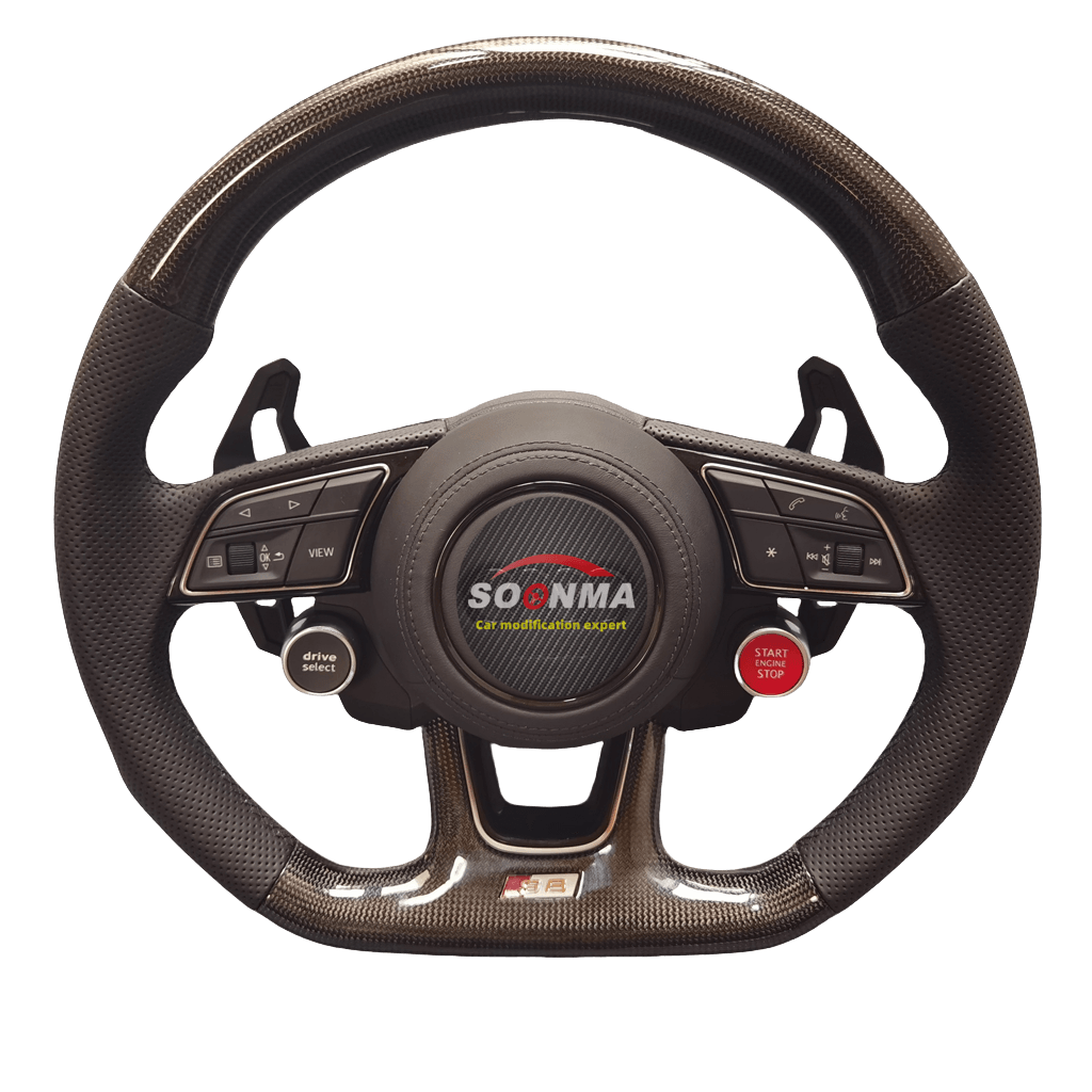 Audi B9 Carbon Fiber Steering Wheel