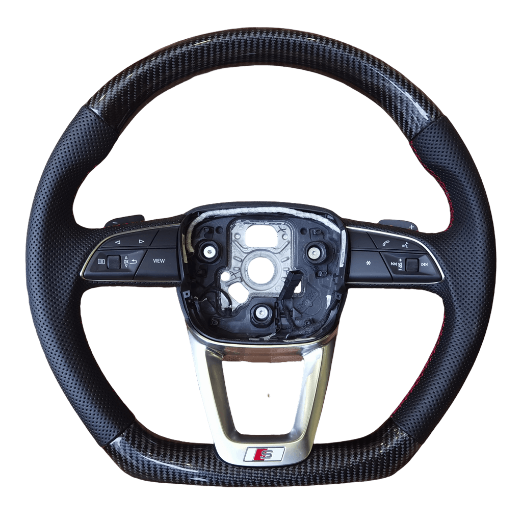Audi carbon fiber steering wheel