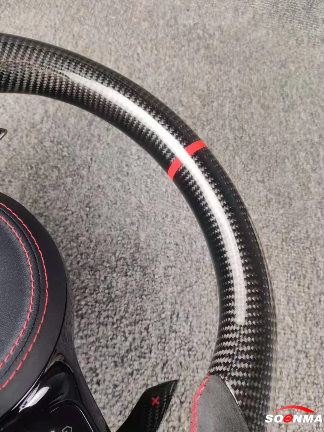Mercedes AMG carbon fiber steering wheel