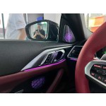 BMW 4‑Series G22 (2‑door version) A‑pillar tweeter luminous cover ambient light