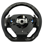 Lexus RCF Style Real Carbon Fiber Steering Wheel with Paddle Shifter