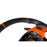 Lexus IS250 XE20 Forged Carbon Fiber Steering Wheel with Orange Trim